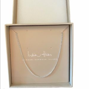 India Hicks silver necklace - the essential BNIB